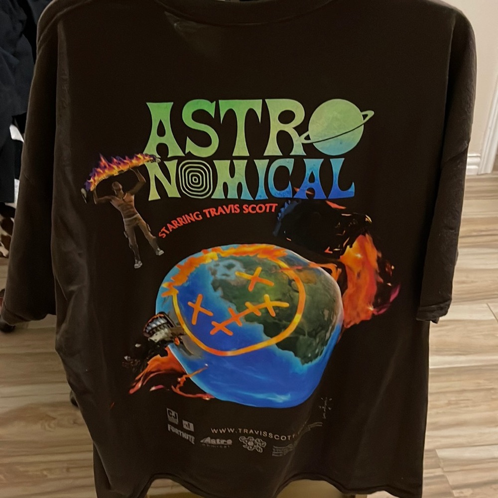 Travis Scott Astronomical Fortnite T-Shirt